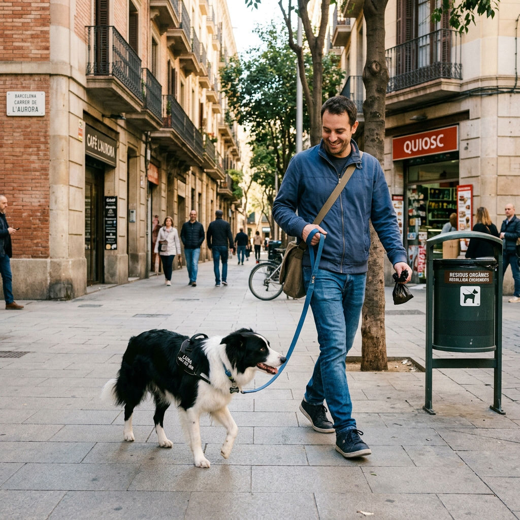 Un espacio de todos: la responsabilidad de tener perro en la vía pública