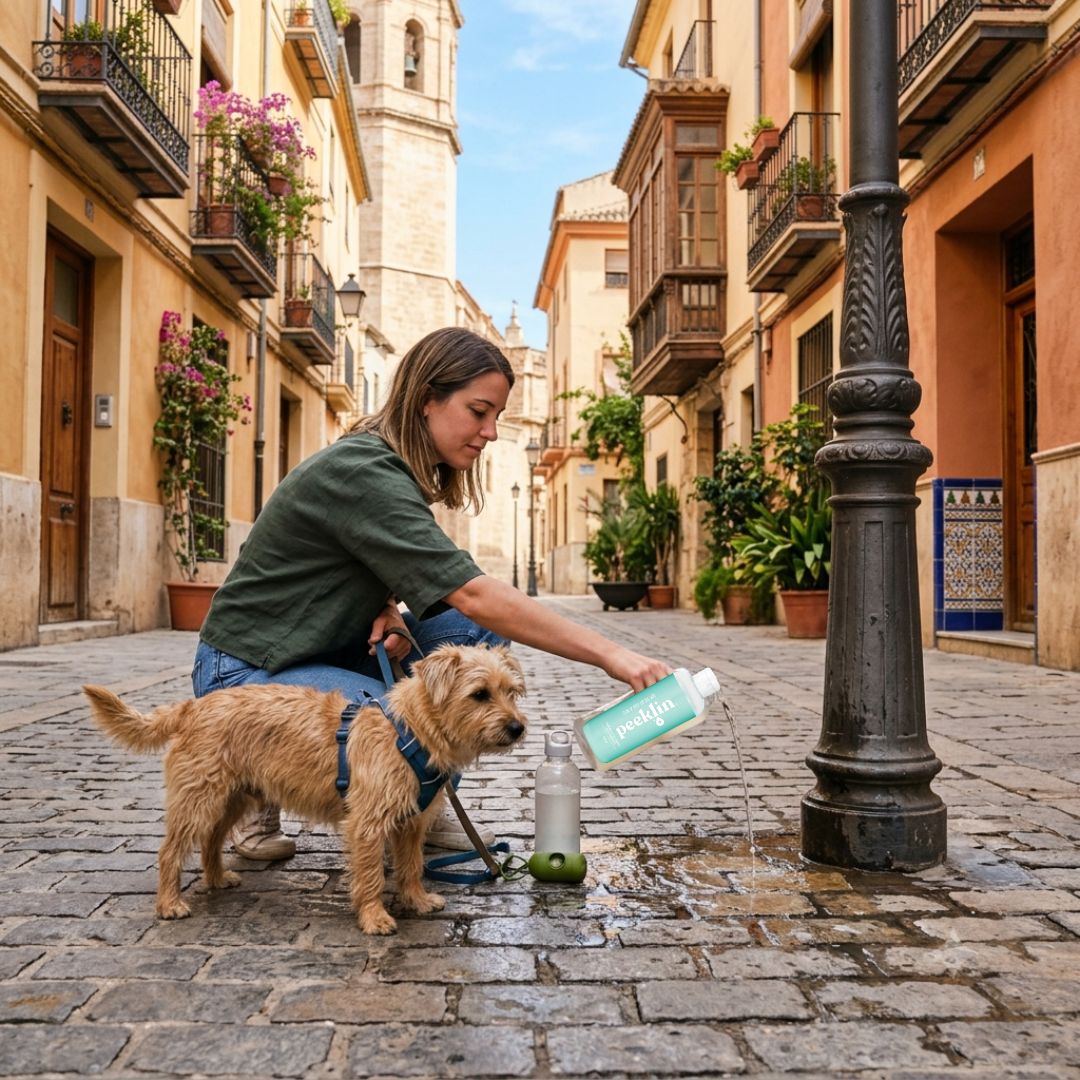 Normativa sobre orines de perro en la vía pública en Valencia